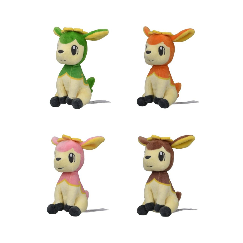 POKEMON PELUCHE FIT DEERLING SET EXCLUSIVO JAPON - 1