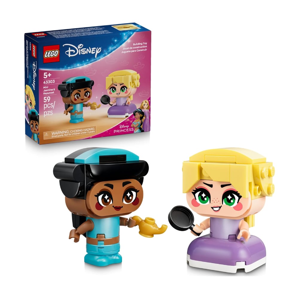 LEGO DISNEY PRINCESS MINI JASMINE RAPUNZEL 43303 - 1