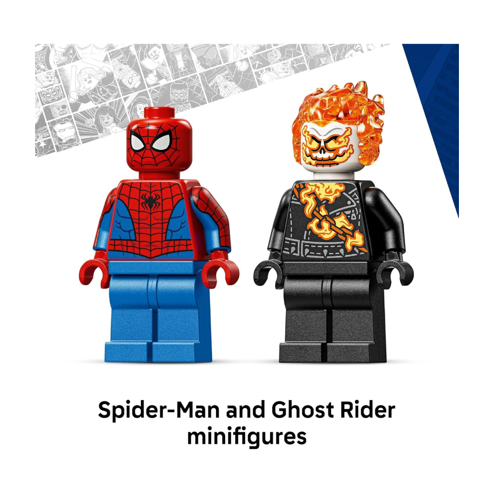 LEGO MARVEL SPIDER MAN VS GHOST RIDER MOTORCYCLE 76335 - 5