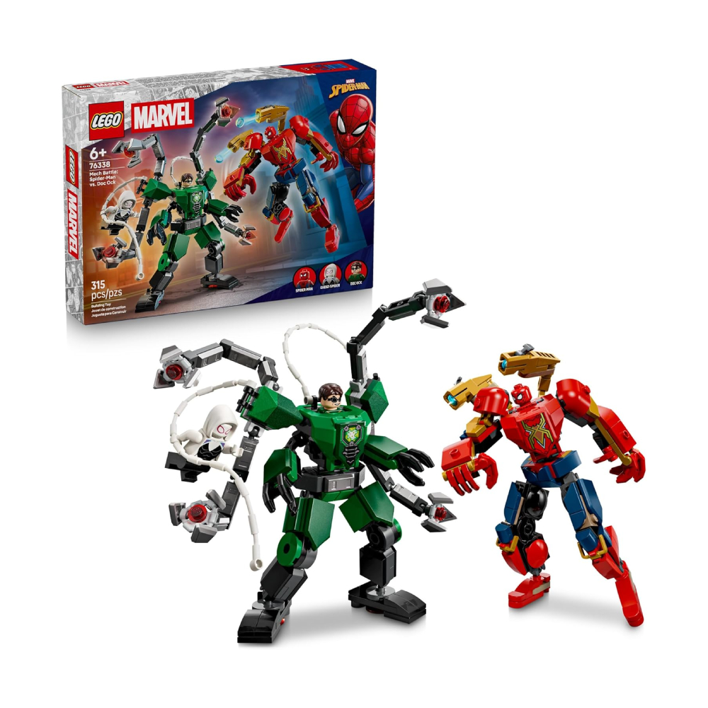 LEGO MARVEL MECH BATTLE SPIDER MAN VS DOC OCK 76338 - 1