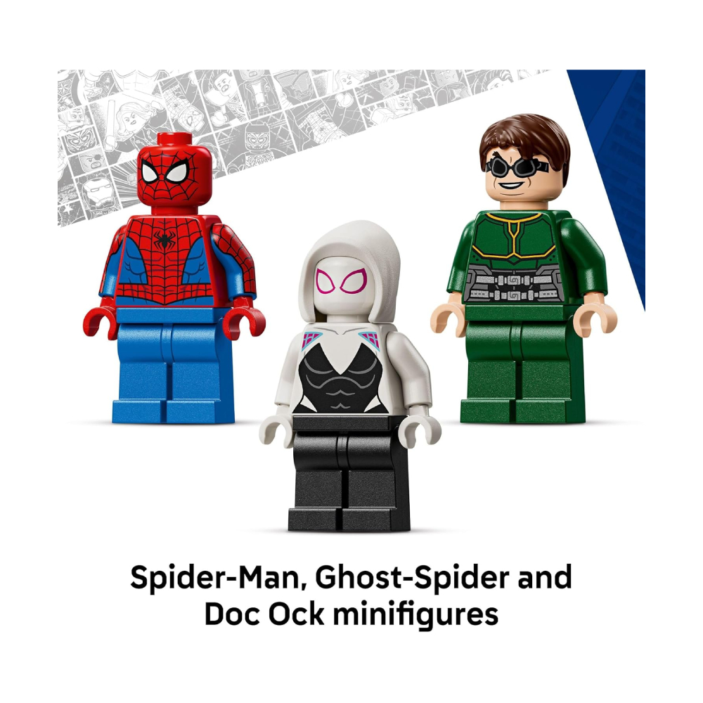 LEGO MARVEL MECH BATTLE SPIDER MAN VS DOC OCK 76338 - 5