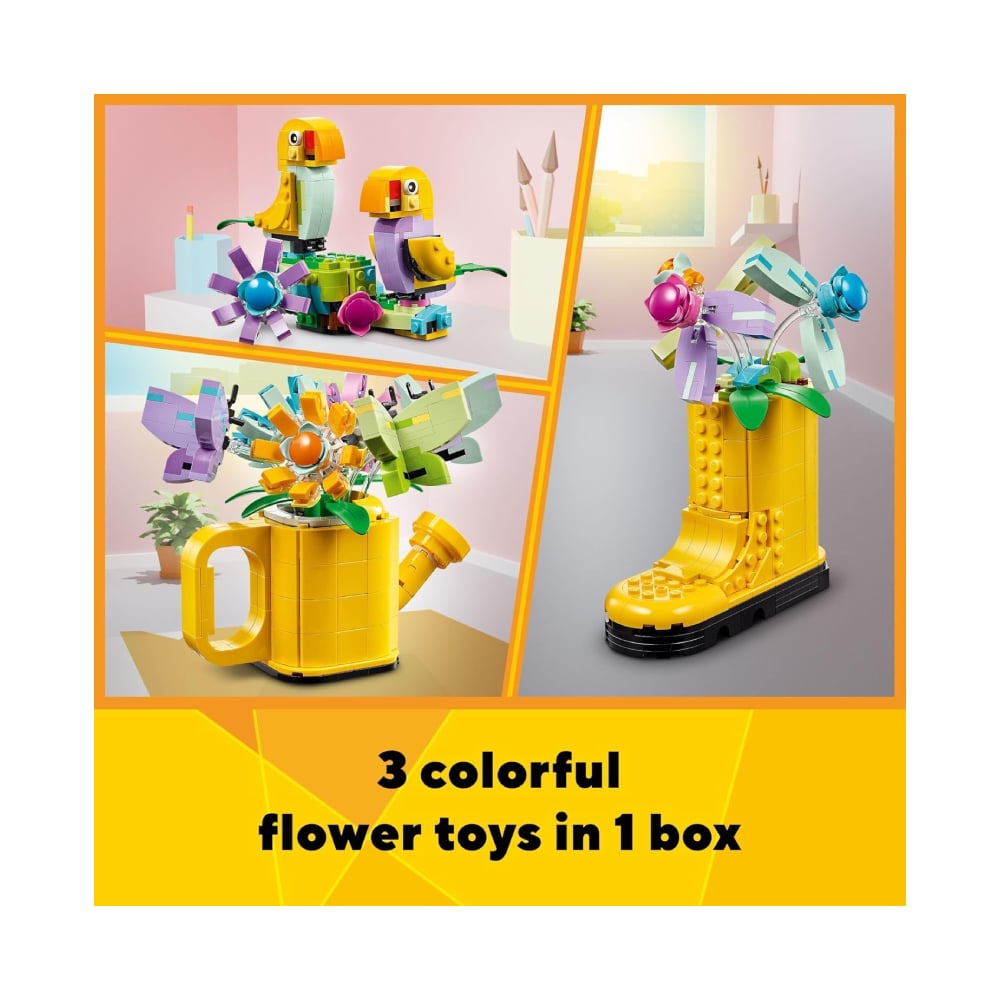 LEGO CREATOR 3 IN 1 FLOWERS IN WATERING 31149 - 2
