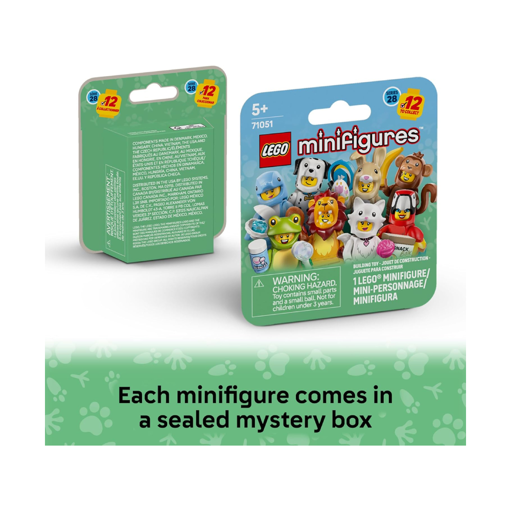 LEGO MINIFIGURES ANIMAL SERIES 28 6 PACK 66813 - 5