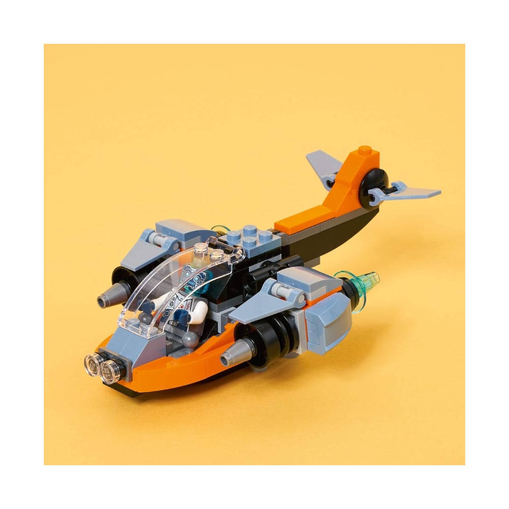 LEGO CREATOR 3 IN 1 CYBER DRONE SPACE TOYS 31111 - 4