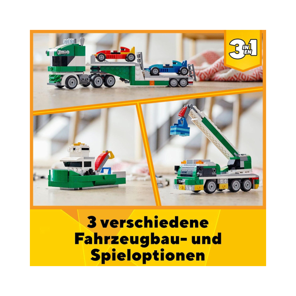 LEGO CREATOR 3 IN 1 RACING CAR TRANSPORTER 31113 - 3