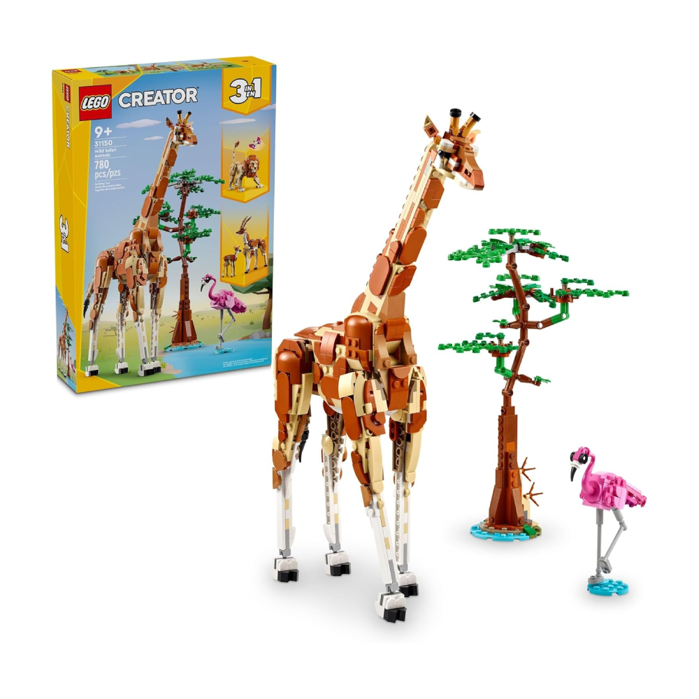 LEGO CREATOR 3 IN 1 WILD SAFARI ANIMALS 31150 - 1
