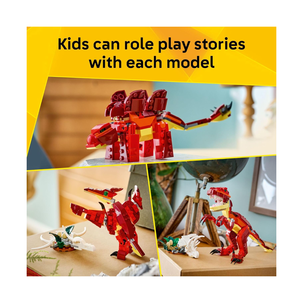 LEGO CREATOR 3 IN 1 FIERCE DINOSAUR 31379 - 3
