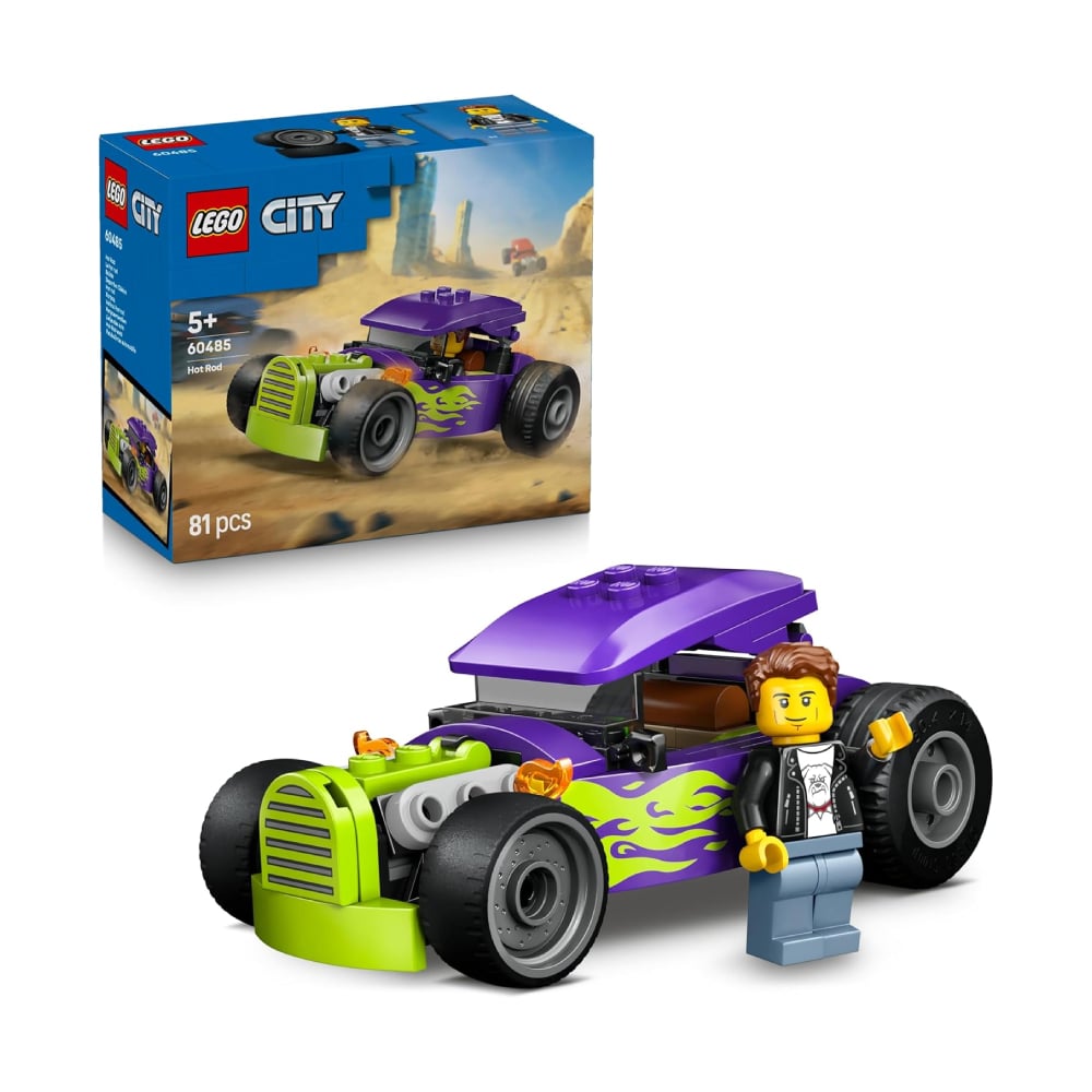 LEGO CITY HOT ROD RACE CAR BUILDING 60485 - 1