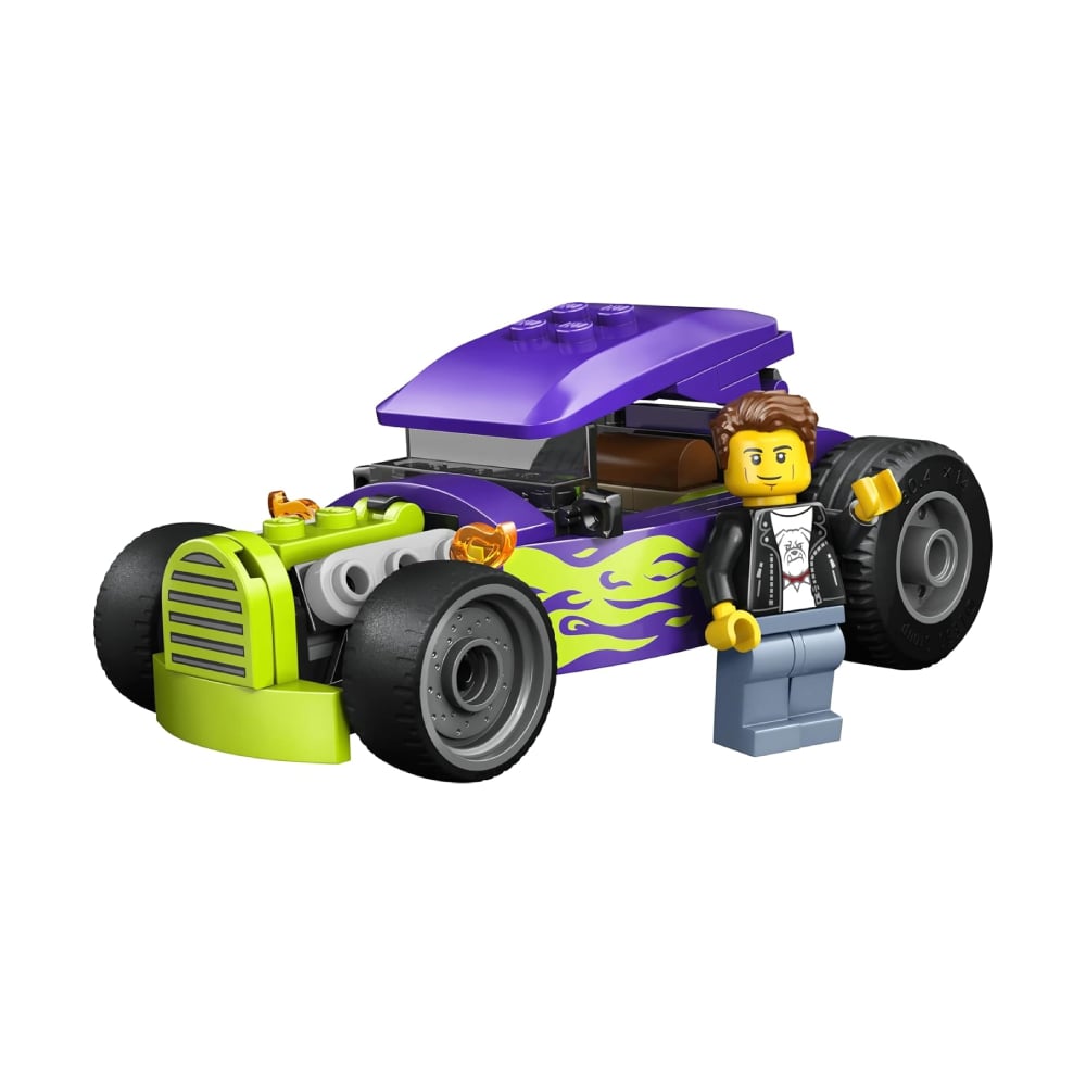 LEGO CITY HOT ROD RACE CAR BUILDING 60485 - 4