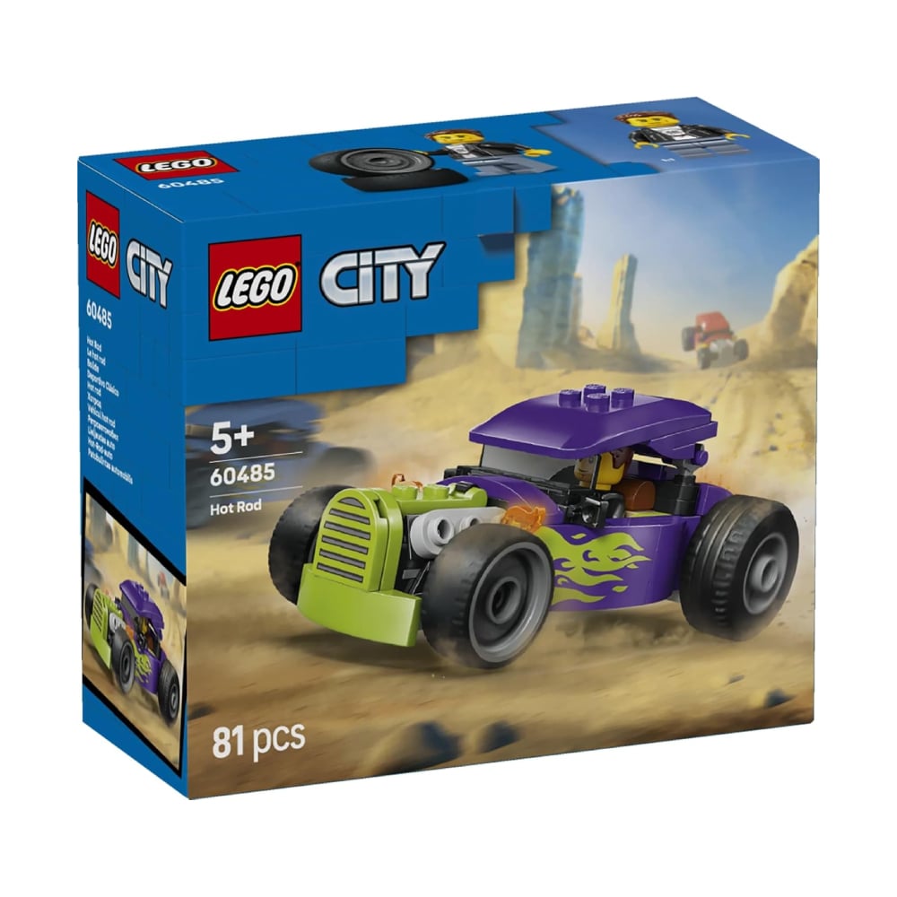 LEGO CITY HOT ROD RACE CAR BUILDING 60485 - 6