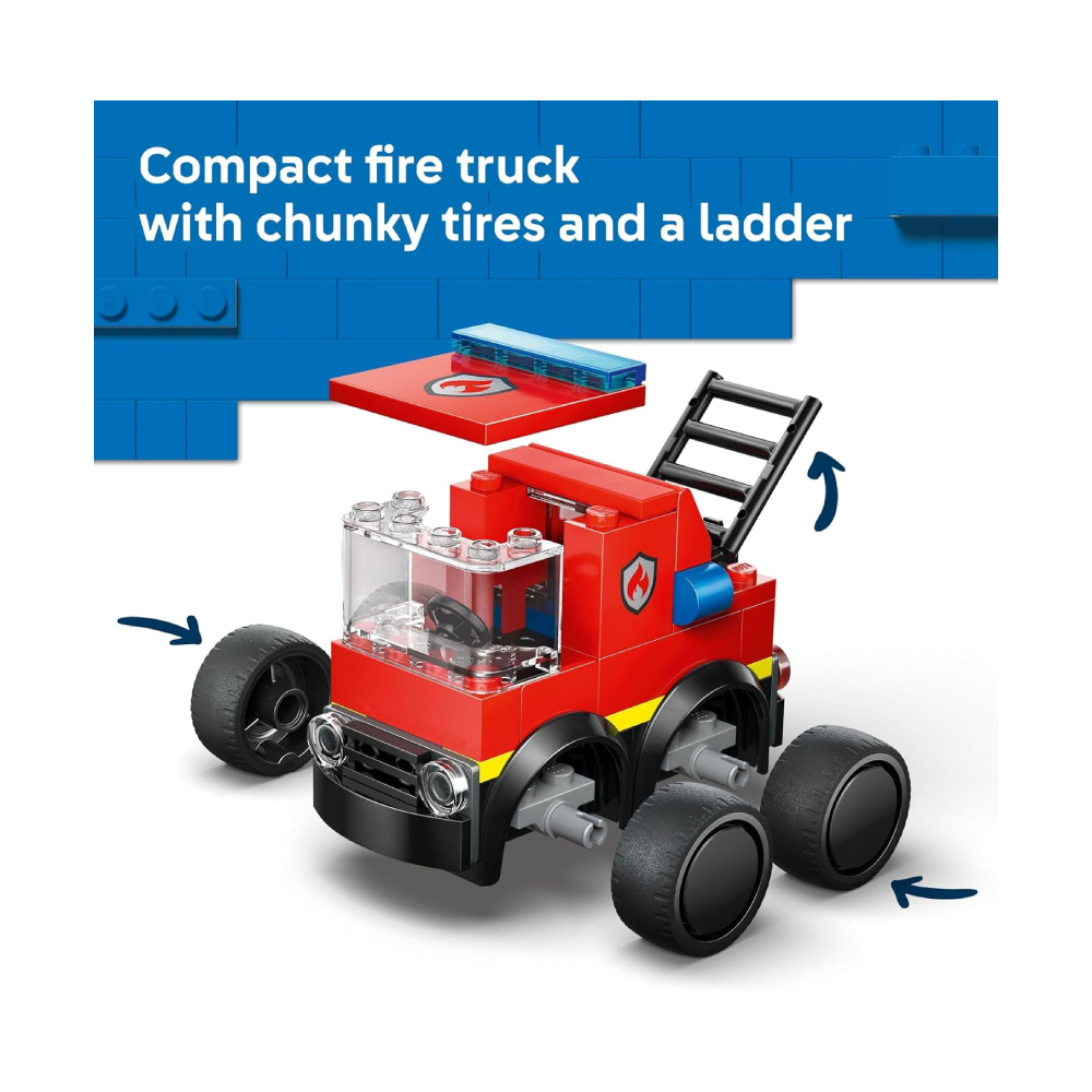 LEGO CITY RIDES FIRE TRUCK 60482 - 2