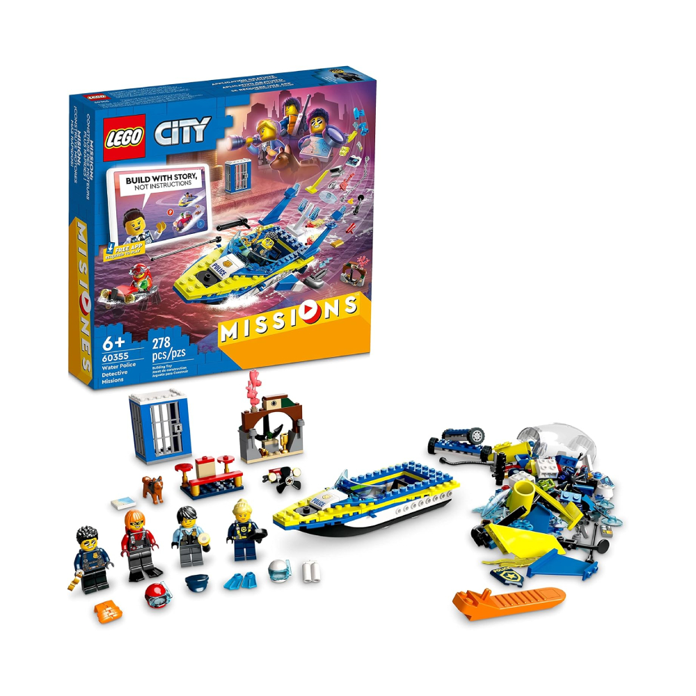LEGO CITY WATER POLICE DETECTIVE MISSIONS 60355 - 1