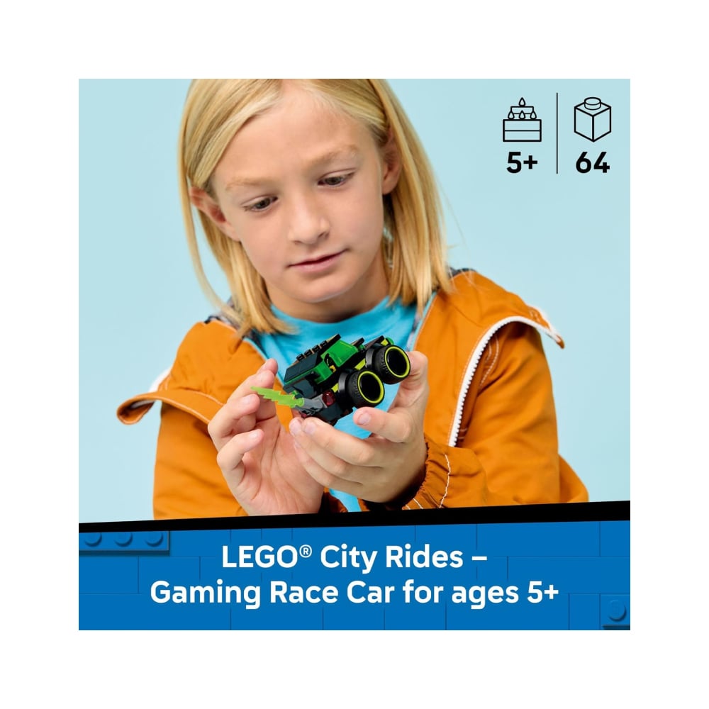 LEGO CITY RIDES GAMING RACE CAR 60484 - 2
