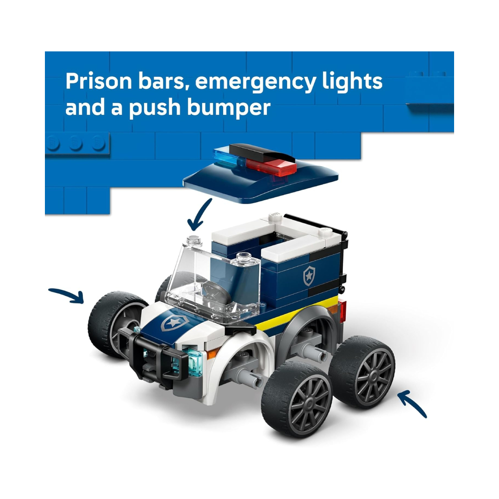 LEGO CITY RIDES POLICE TRUCK 60481 - 4