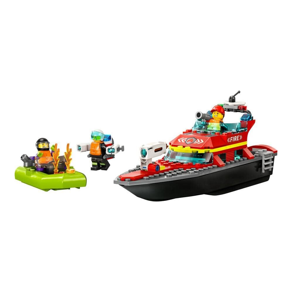 LEGO CITY BARCO DE RESCATE DE BOMBEROS 60373 - 3