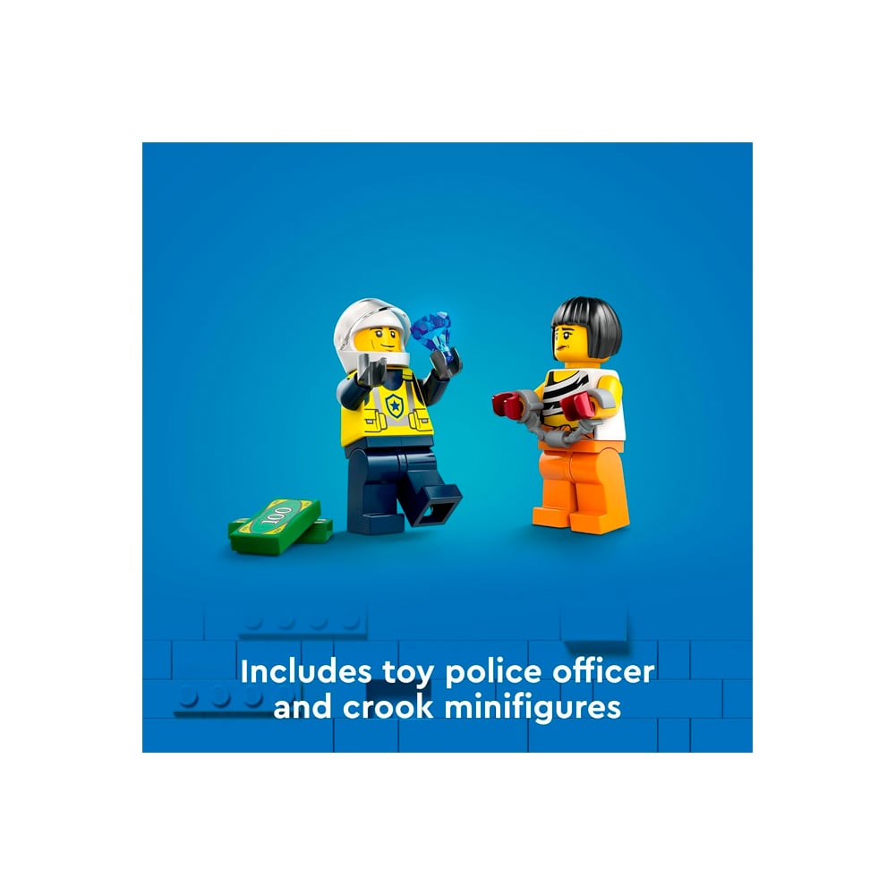 LEGO CITY POLICE CAR AND MUSCLE CAR CHASE 60415 - 5