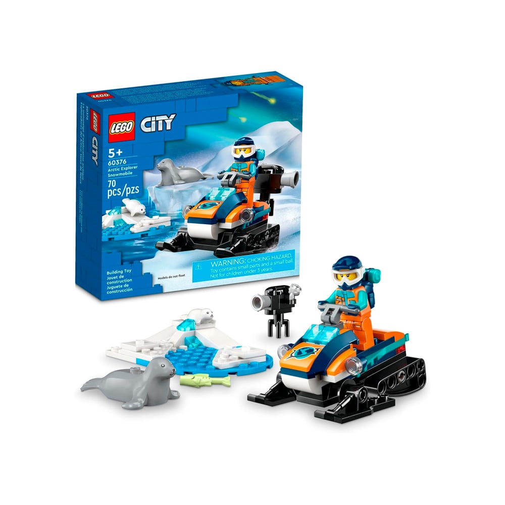 LEGO CITY ARCTIC EXPLORER SNOWMOBILE 60376 - 1