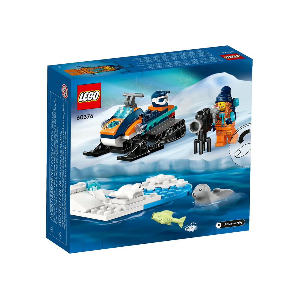 LEGO CITY ARCTIC EXPLORER SNOWMOBILE 60376 - 6