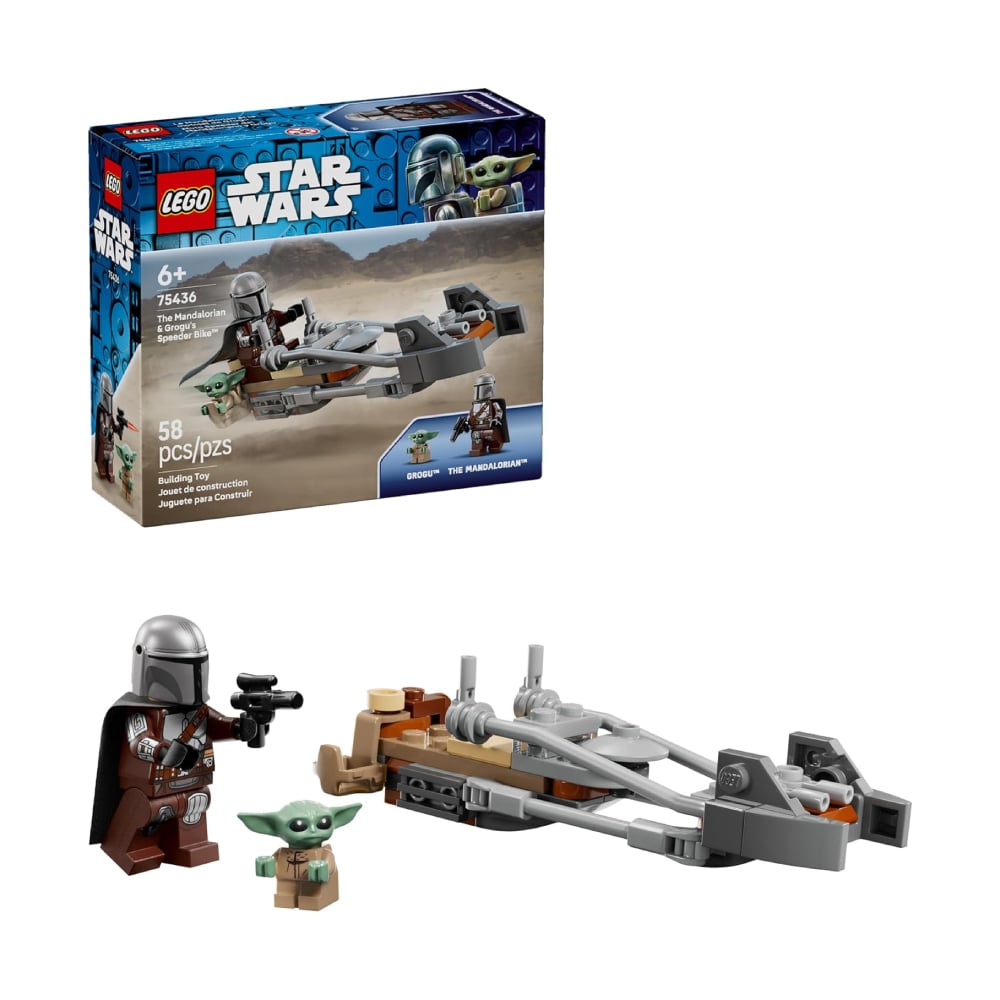 LEGO STAR WARS THE MANDALORIAN GROGUS SPEEDER BIKE 75436 - 1