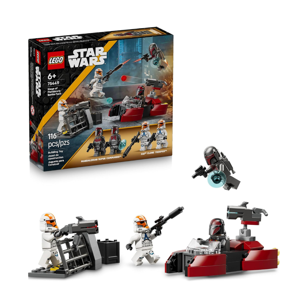 LEGO STAR WARS SIEGE OF MANDALORE BATTLE 75449 - 1