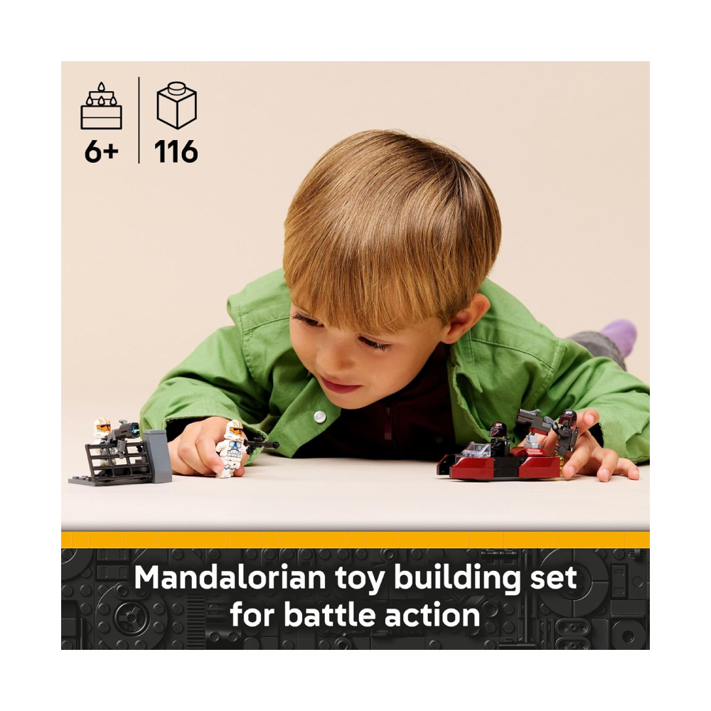 LEGO STAR WARS SIEGE OF MANDALORE BATTLE 75449 - 2