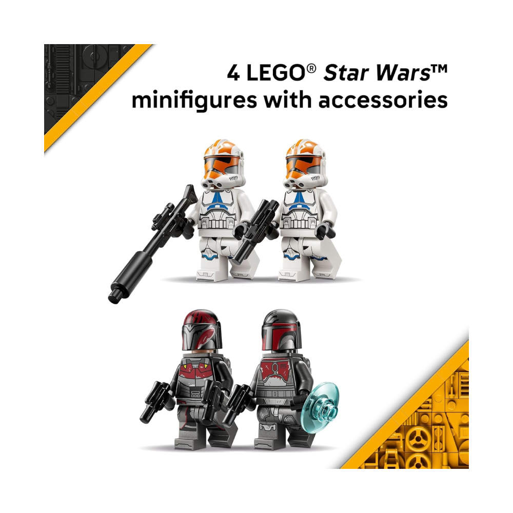 LEGO STAR WARS SIEGE OF MANDALORE BATTLE 75449 - 5