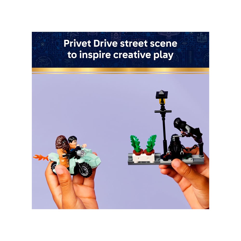 LEGO HARRY POTTER HAGRID HARRYS PRIVET DRIVE ESCAPE 76459 - 3