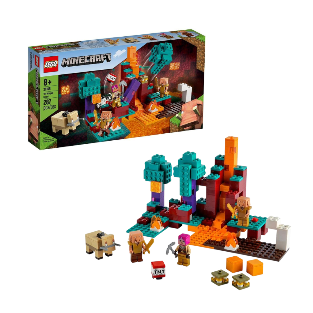 LEGO MINECRAFT THE WARPED FOREST HANDS ON 21168 - 1