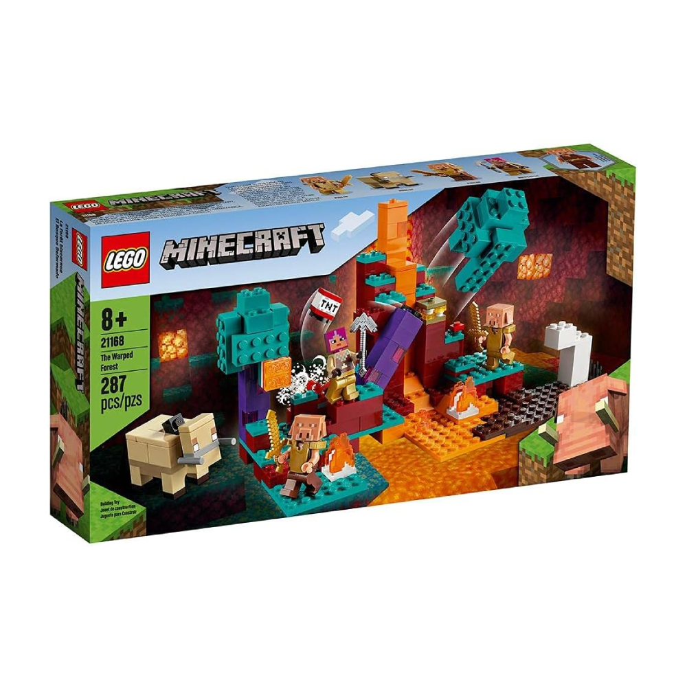 LEGO MINECRAFT THE WARPED FOREST HANDS ON 21168 - 5