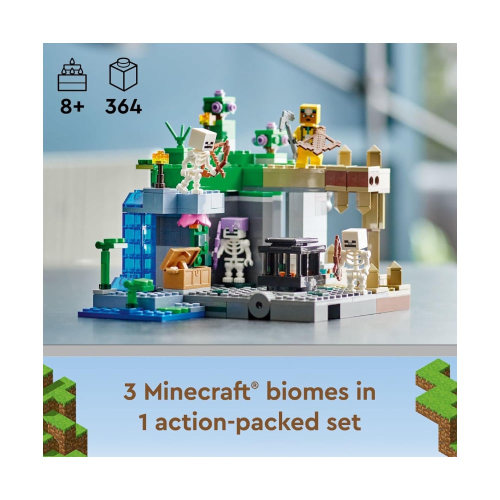 LEGO MINECRAFT THE SKELETON DUNGEON 21189 - 3