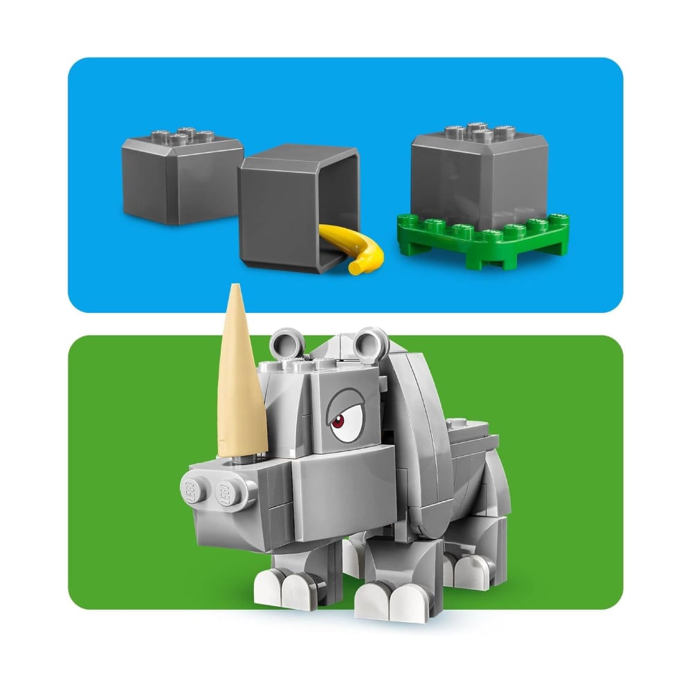 LEGO SUPER MARIO RAMBI THE RHINO EXPANSION SET 71420 - 5