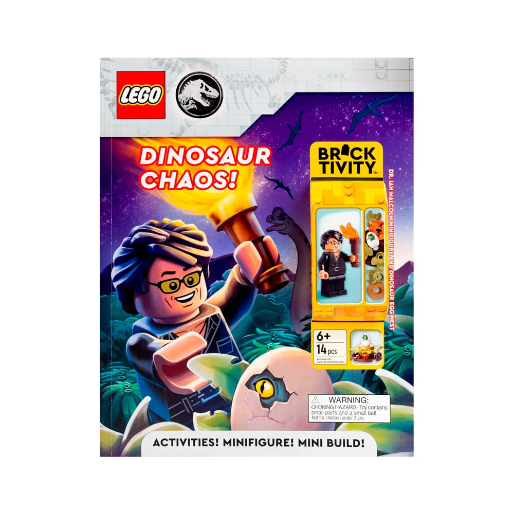 LEGO JURASSIC WORLD DINOSAUR CHAOS LIBRO DE ACTIVIDADES - 1
