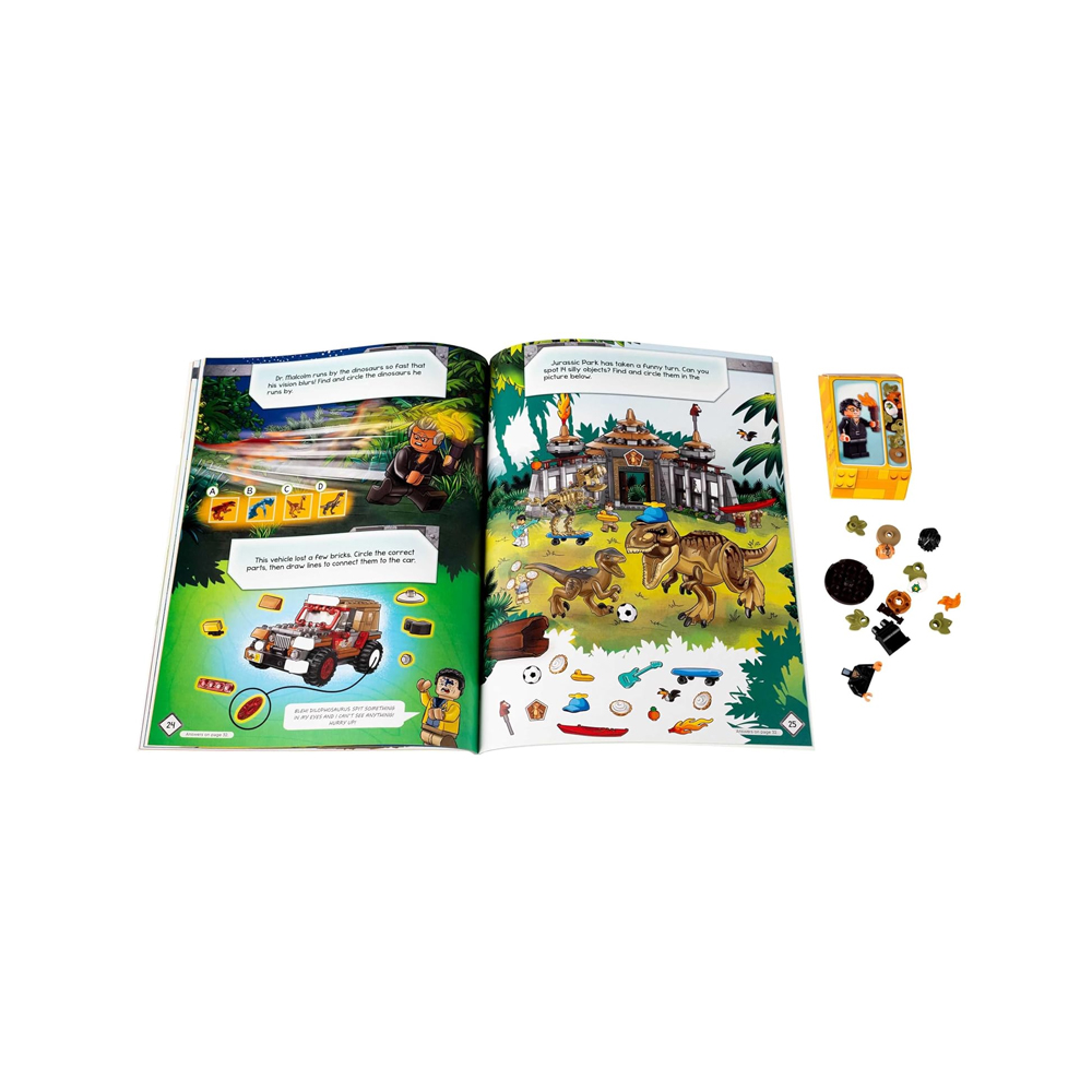 LEGO JURASSIC WORLD DINOSAUR CHAOS LIBRO DE ACTIVIDADES - 2