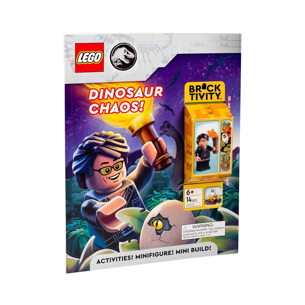 LEGO JURASSIC WORLD DINOSAUR CHAOS LIBRO DE ACTIVIDADES - 5