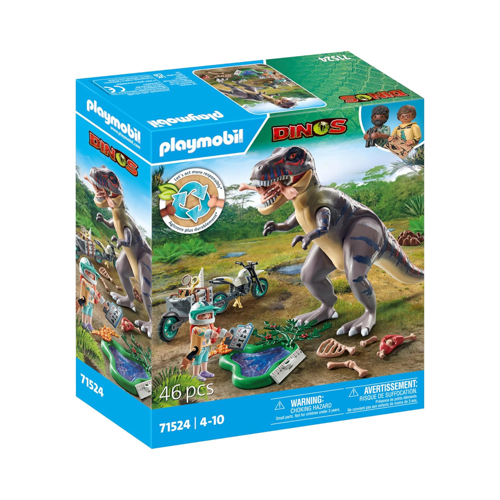 PLAYMOBIL DINOS T REX HUNT 46 PIEZAS 71524 - 1