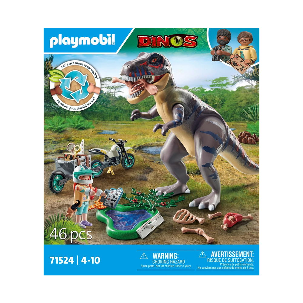 PLAYMOBIL DINOS T REX HUNT 46 PIEZAS 71524 - 2