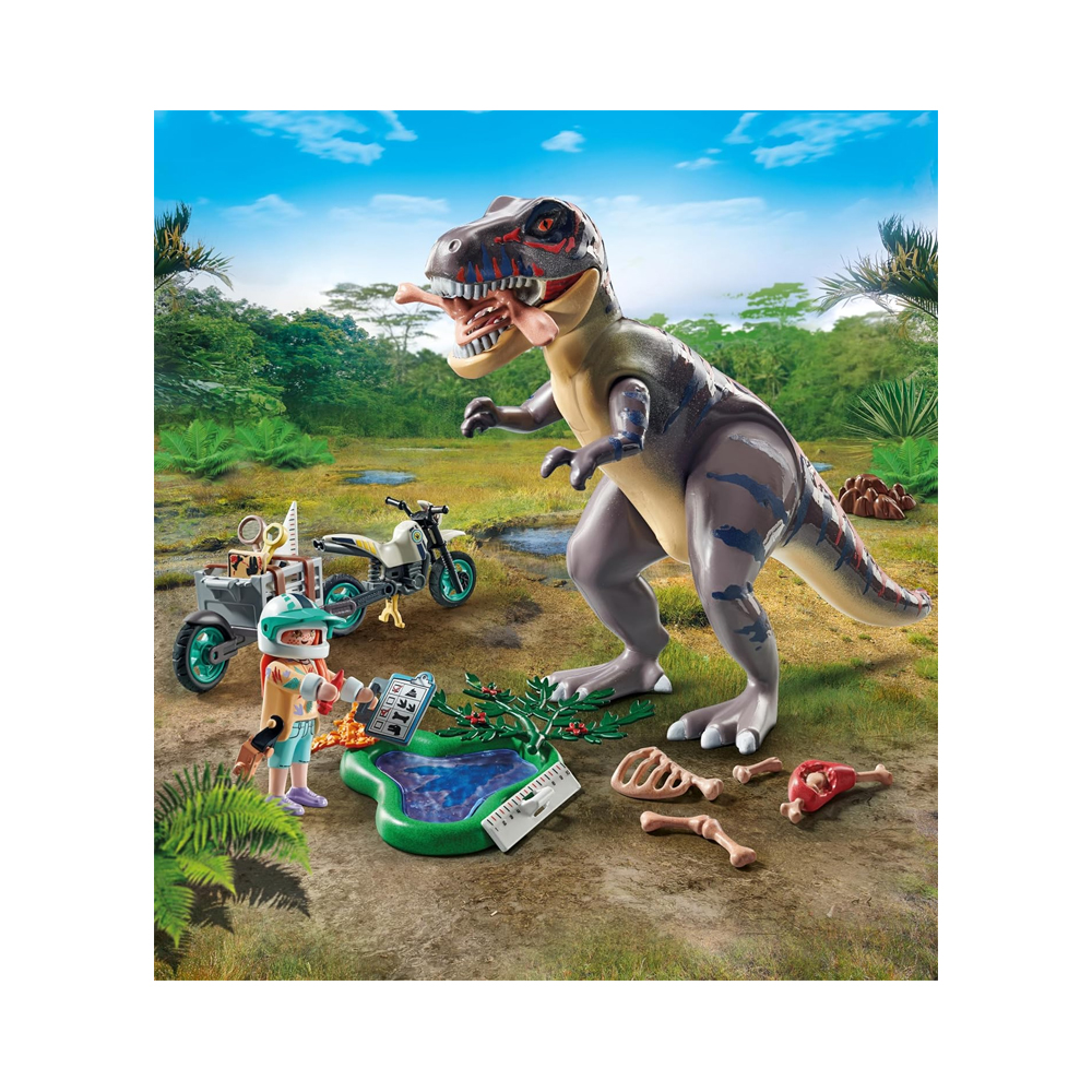 PLAYMOBIL DINOS T REX HUNT 46 PIEZAS 71524 - 3