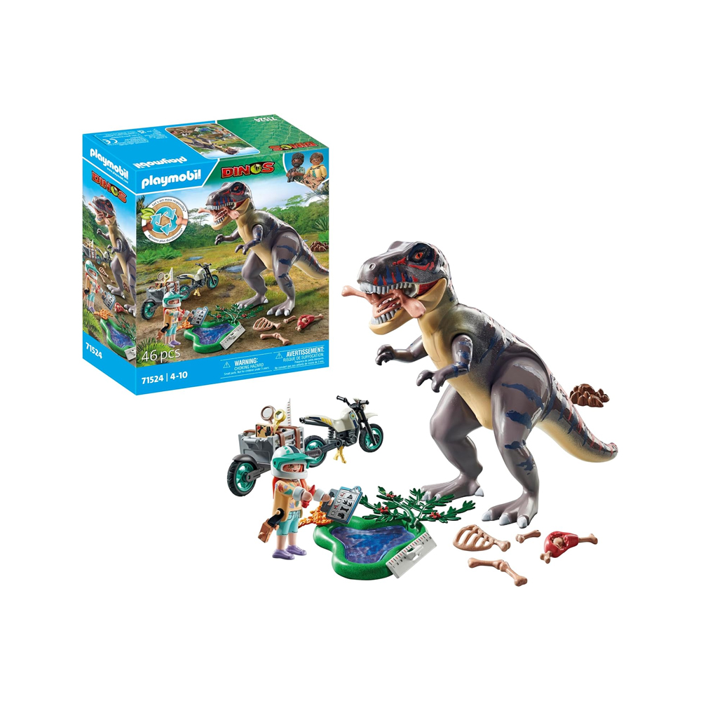 PLAYMOBIL DINOS T REX HUNT 46 PIEZAS 71524 - 6