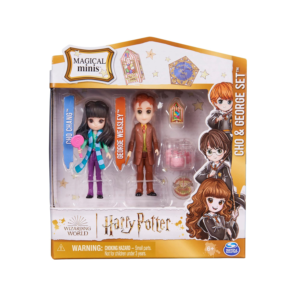 WIZARDING WORLD MAGICAL MINIS CHO CHANG AND GEORGE WEASLEY - 5
