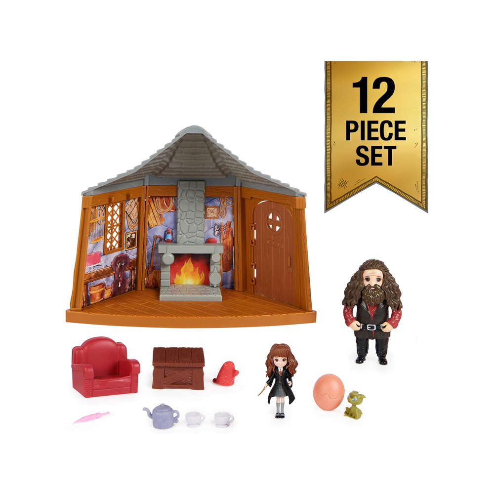 WIZARDING WORLD HARRY POTTER MAGICAL MINIS HAGRIDS HUT - 4