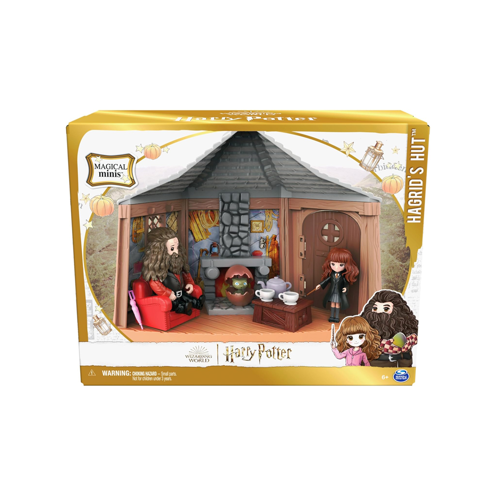 WIZARDING WORLD HARRY POTTER MAGICAL MINIS HAGRIDS HUT - 5