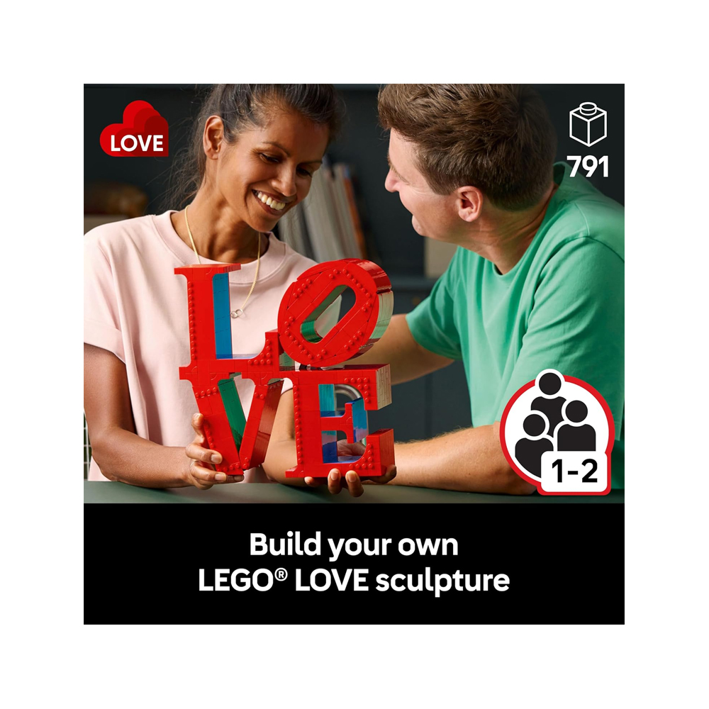 LEGO ART LOVE COLLECTIBLE EXCLUSIVO 31214 - 2