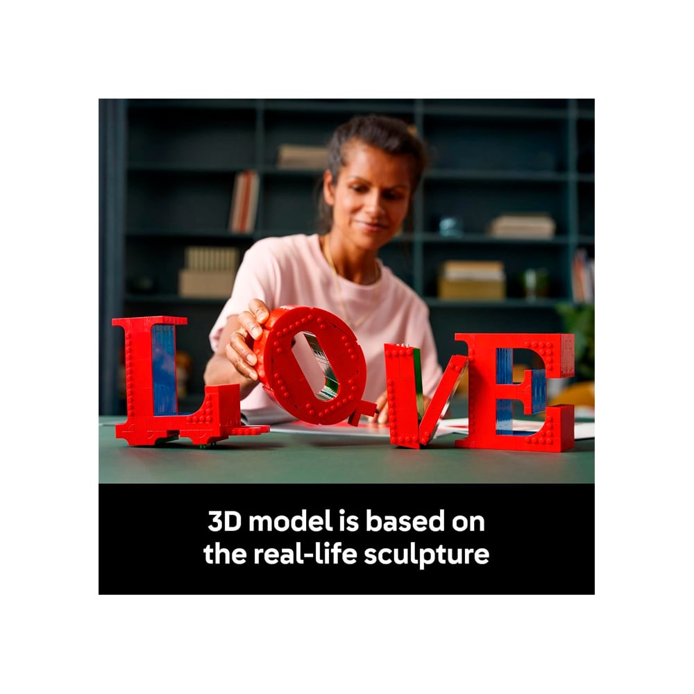 LEGO ART LOVE COLLECTIBLE EXCLUSIVO 31214 - 4