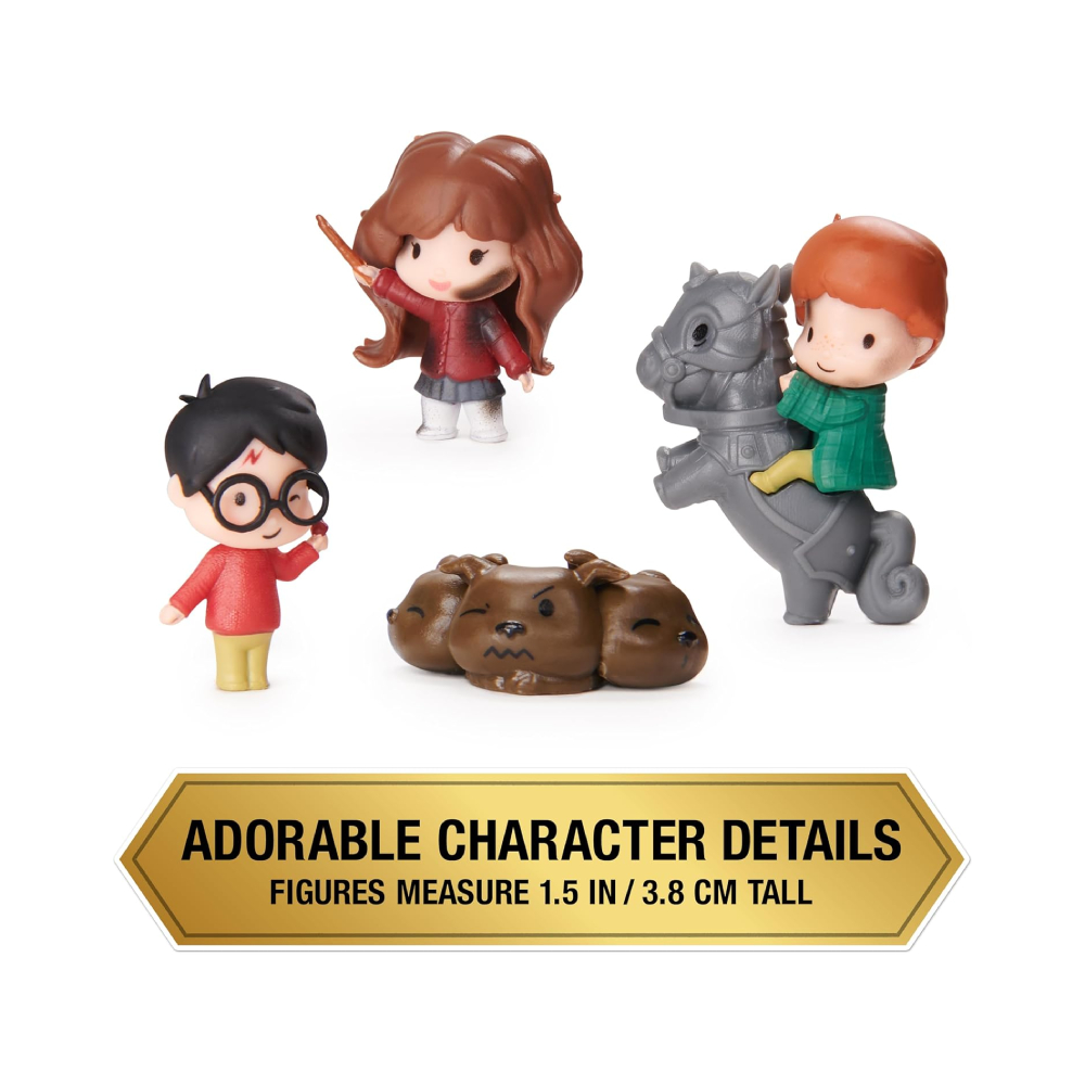 WIZARDING WORLD HARRY HERMIONE RON FLUFFYN RESCUE SET - 5