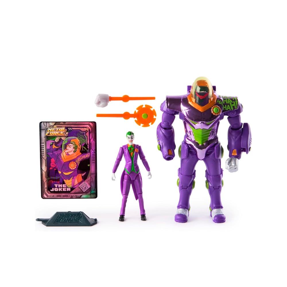 DC COMICS METAL FORCE THE JOKER FIGURA DE ACCION - 1