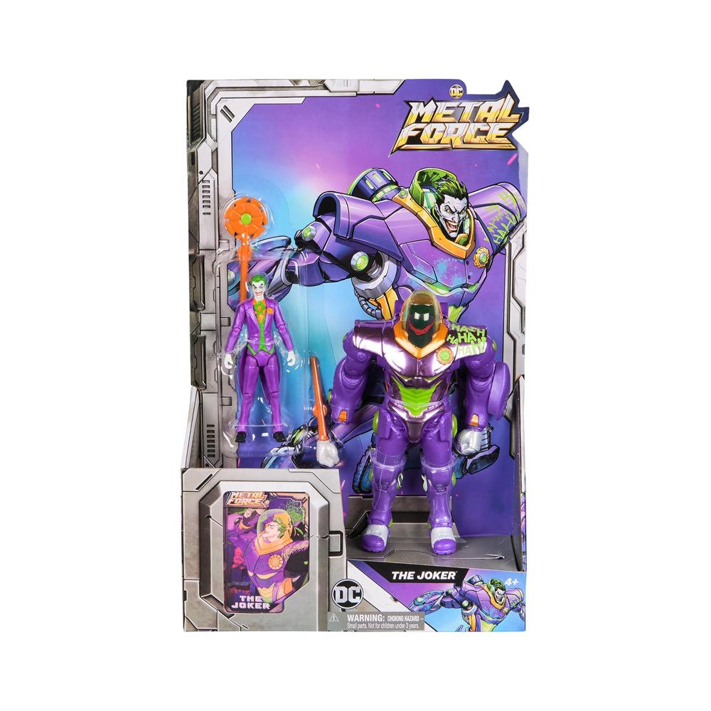 DC COMICS METAL FORCE THE JOKER FIGURA DE ACCION - 6