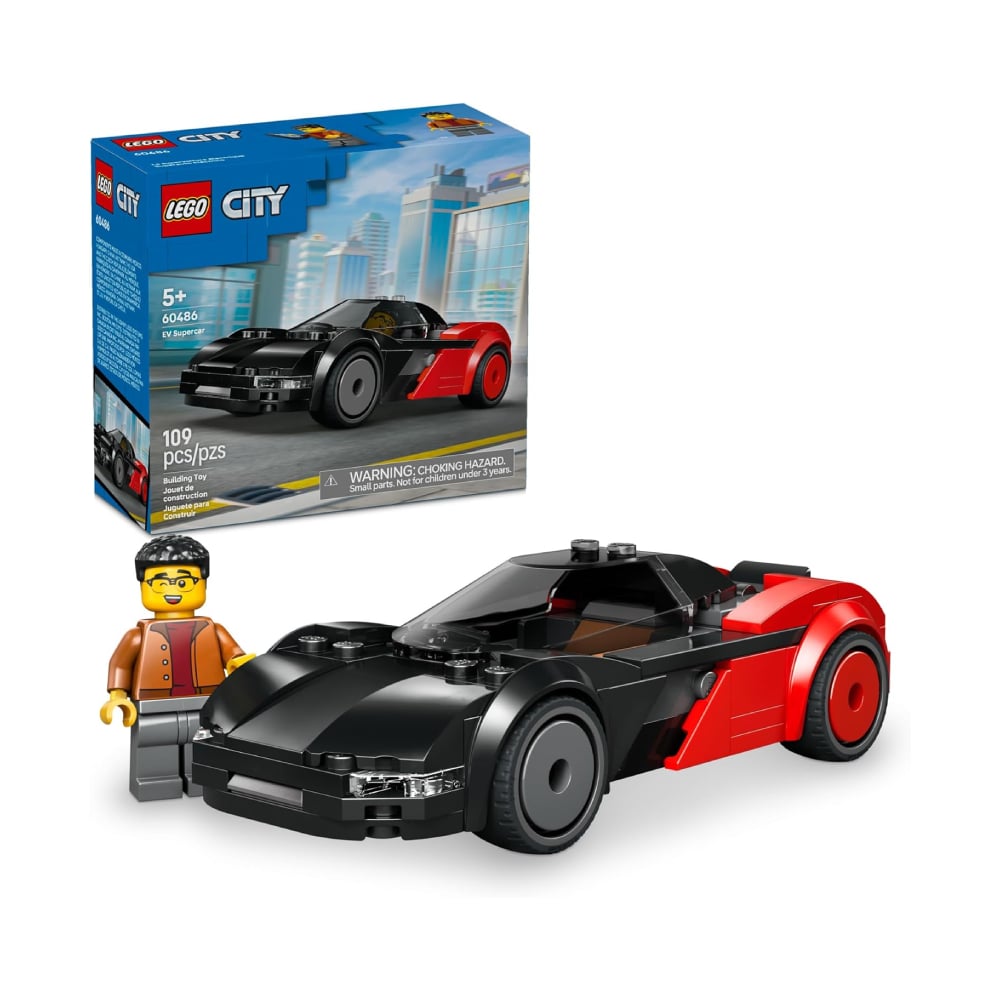 LEGO CITY EV SUPERCAR BUILDING 60486 - 1