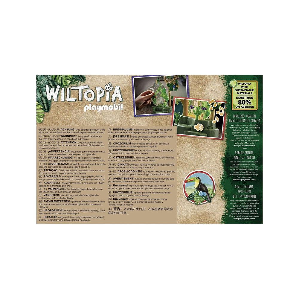 PLAYMOBIL WILTOPIA RAINFOREST NIGHT LIGHT 71009 - 6