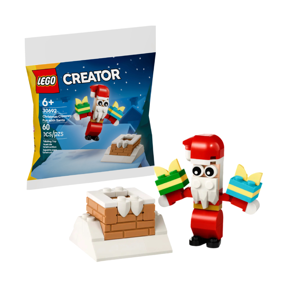LEGO CREATOR CHRISTMAS CHIMNEY FUN WITH SANTA 30692 - 1