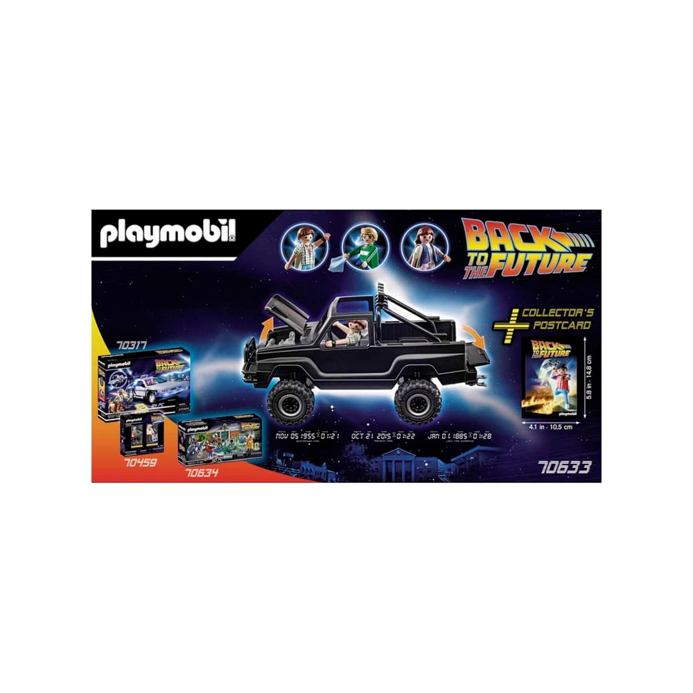 PLAYMOBIL BACK TO THE FUTURE MARTYS PICKUP TRUCK 70633 - 4